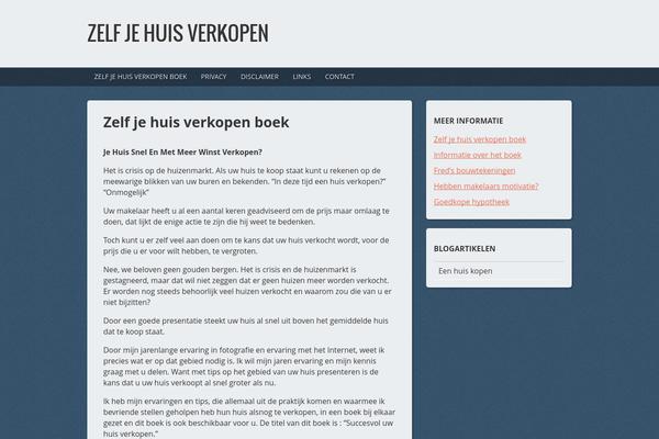 Modern Estate theme site design template sample