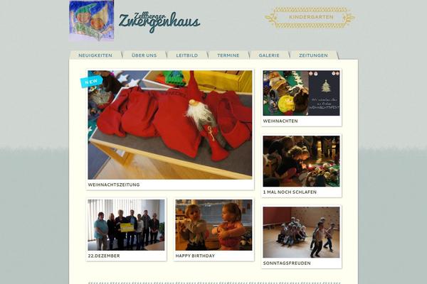 Handmade theme site design template sample