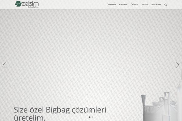 Mobius theme site design template sample