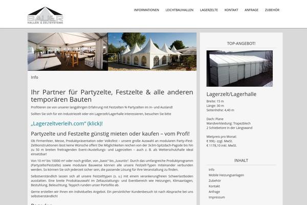 Freemium theme site design template sample