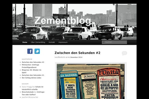 zementblog.de site used Tracks