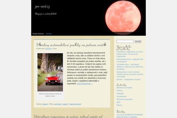 Supermoon theme site design template sample