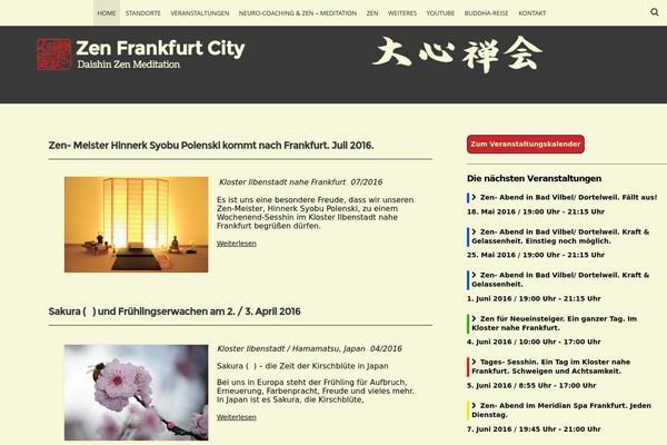Indie theme site design template sample