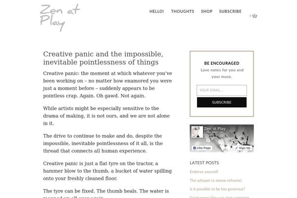 Bento theme site design template sample