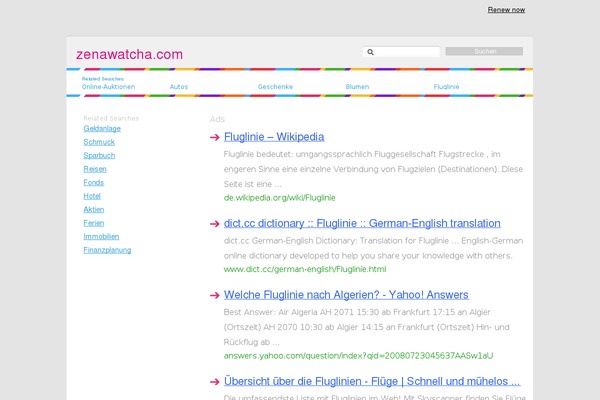 zenawatcha.com site used Bwd 1