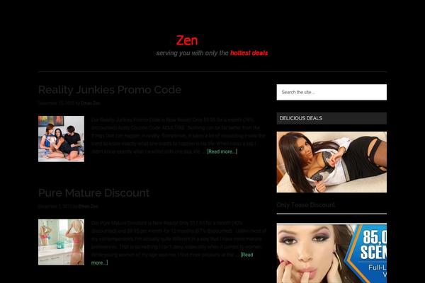 Magazine Pro theme site design template sample