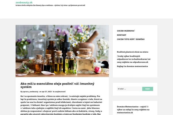 Shaped Blog theme site design template sample