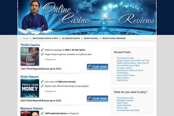 zencasino.co.uk site used Responsive-v2