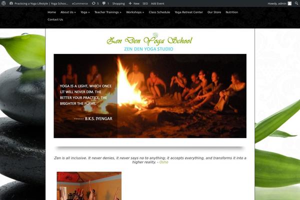 Fluid Blue theme site design template sample
