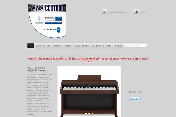 Mio theme site design template sample
