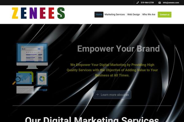 SEOWP theme site design template sample