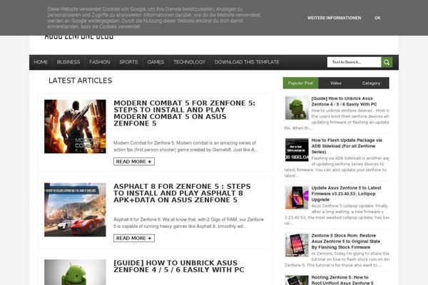 Caps theme site design template sample
