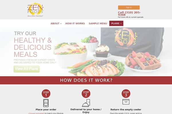 zenfoods.com site used Zenfood_2016