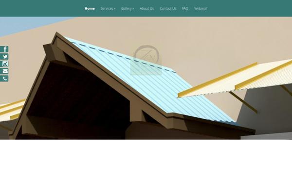 Vertex theme site design template sample