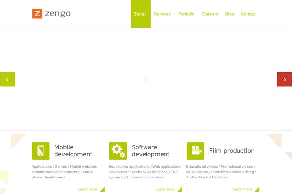 Energy theme site design template sample