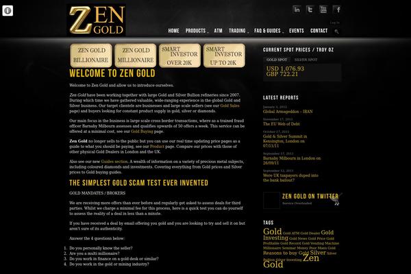 Site using GigPress plugin