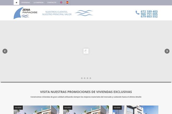 Realto theme site design template sample