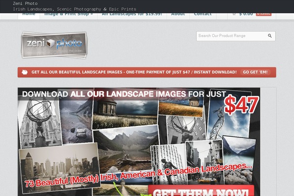 Emporium theme site design template sample