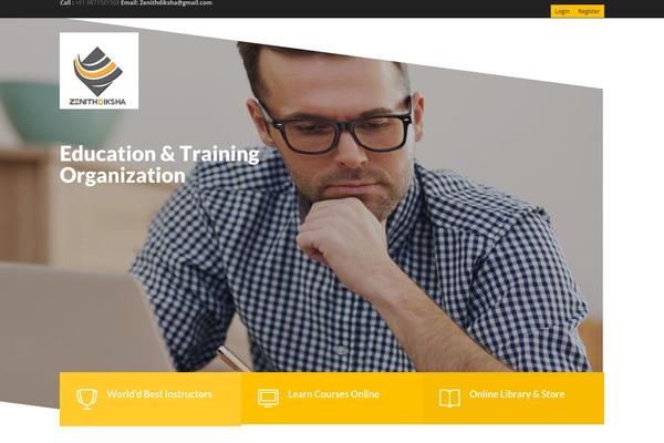 zenithdiksha.com site used Studylms
