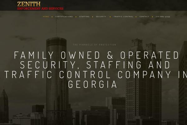 Archi theme site design template sample