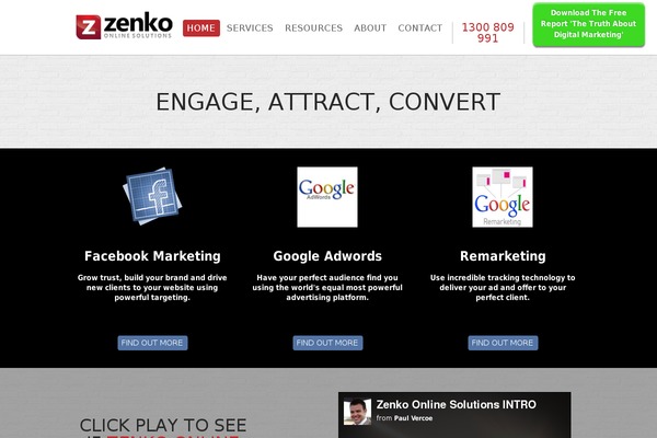 zenkoonlinesolutions.com.au site used Stranica