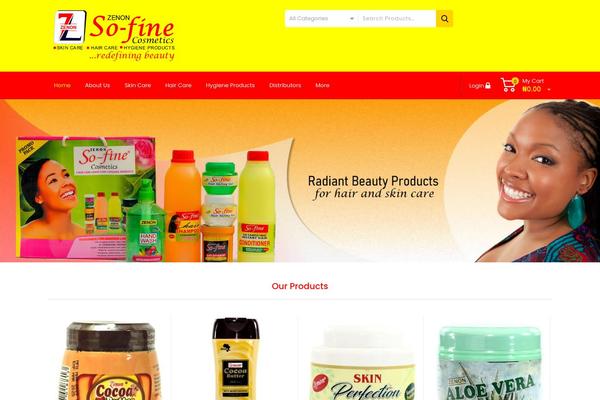 firezy theme site design template sample