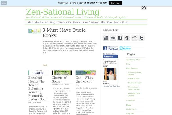 zensationalliving.com site used Clear Line
