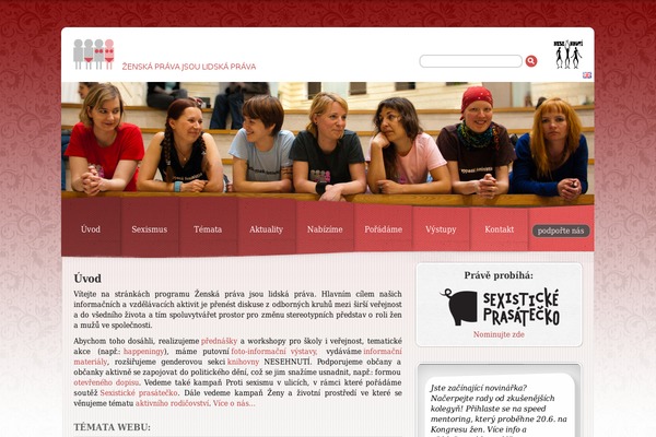 Site using MultilingualPress plugin