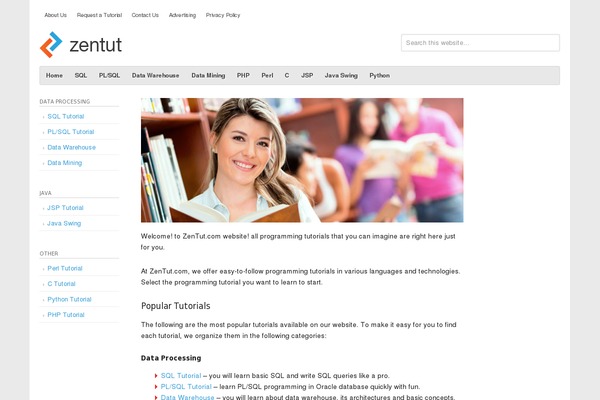 Evolution theme site design template sample