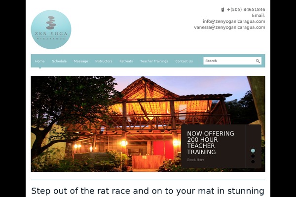 Blackbird theme site design template sample