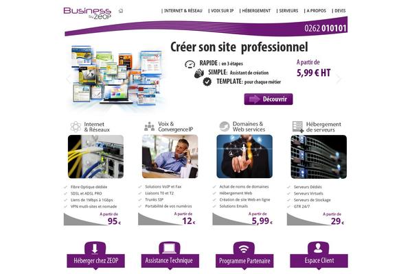 Rackhost theme site design template sample