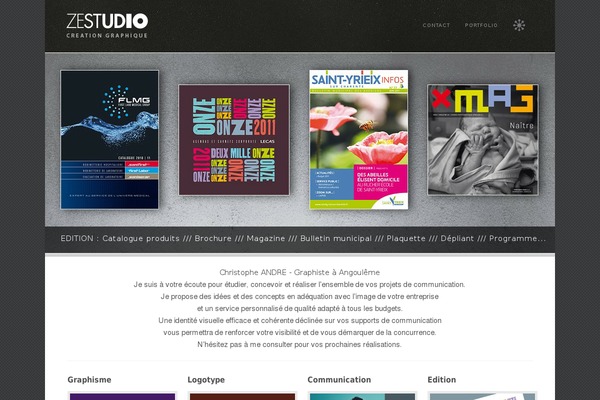 Buffalo theme site design template sample