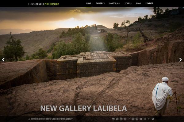 Titan theme site design template sample
