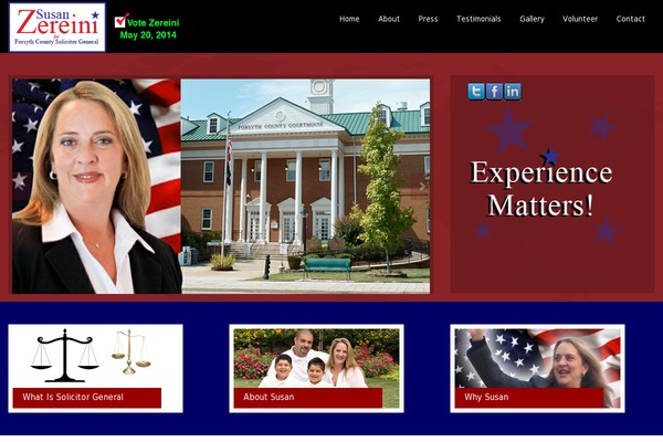 Political Press theme site design template sample