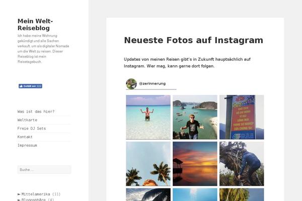 Site using Featured Video Plus plugin