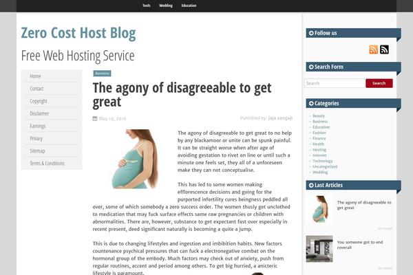 SmartAdapt theme site design template sample