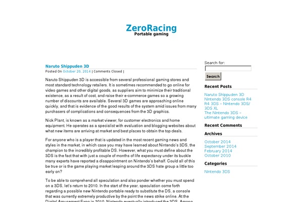 zero-racing.com site used White Spektrum