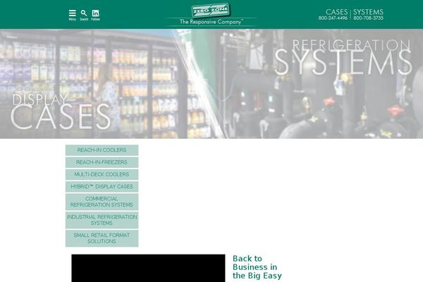 zero-zone.com site used Avada Child Theme