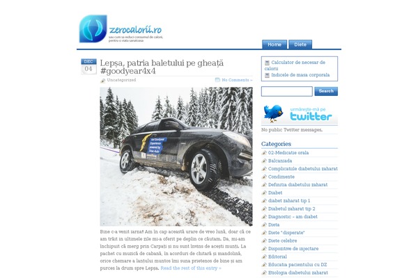 Deliciously_blue theme site design template sample
