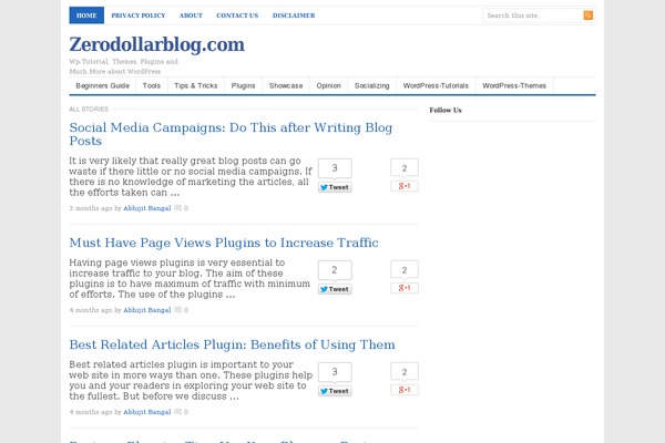 Freshlife theme site design template sample