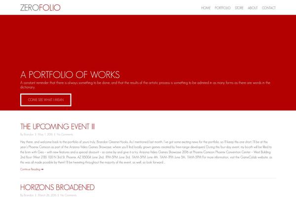 Simple Catch theme site design template sample