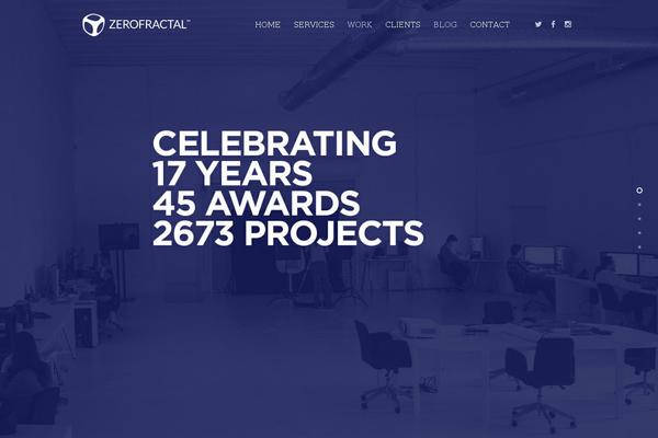 Salient Child theme site design template sample
