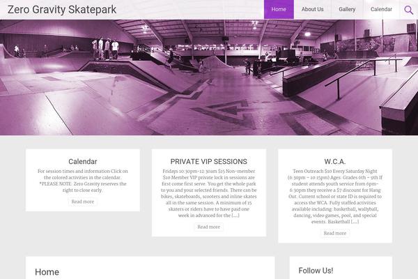 zerogravitysk8.com site used Radiate