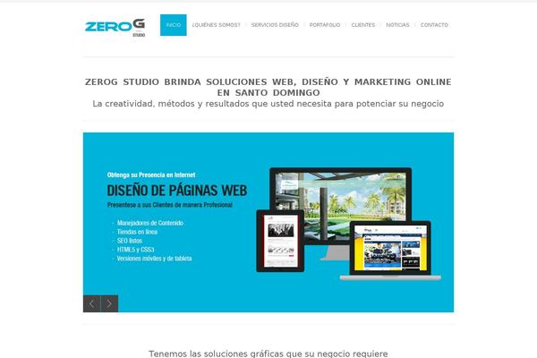 Bigbang theme site design template sample