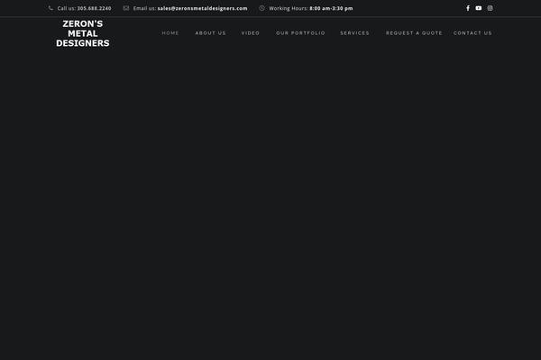 zeronsmetaldesigners.com site used Archi