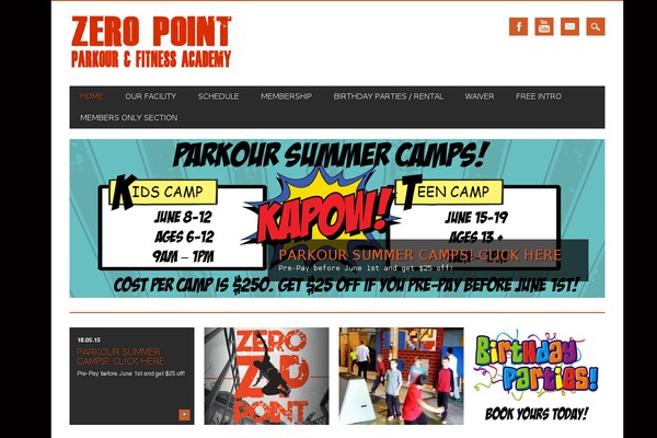 Magazino theme site design template sample
