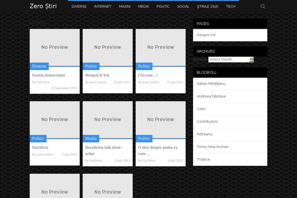 Newsroom14 theme site design template sample