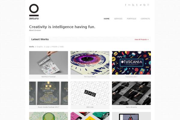 zerouno.org site used Zerouno