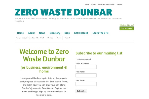 Site using Event Calendar 3 for PHP 5.3 plugin