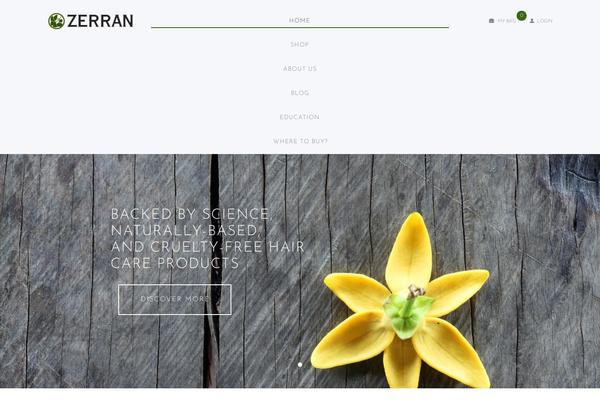 zerran.com site used Soapery